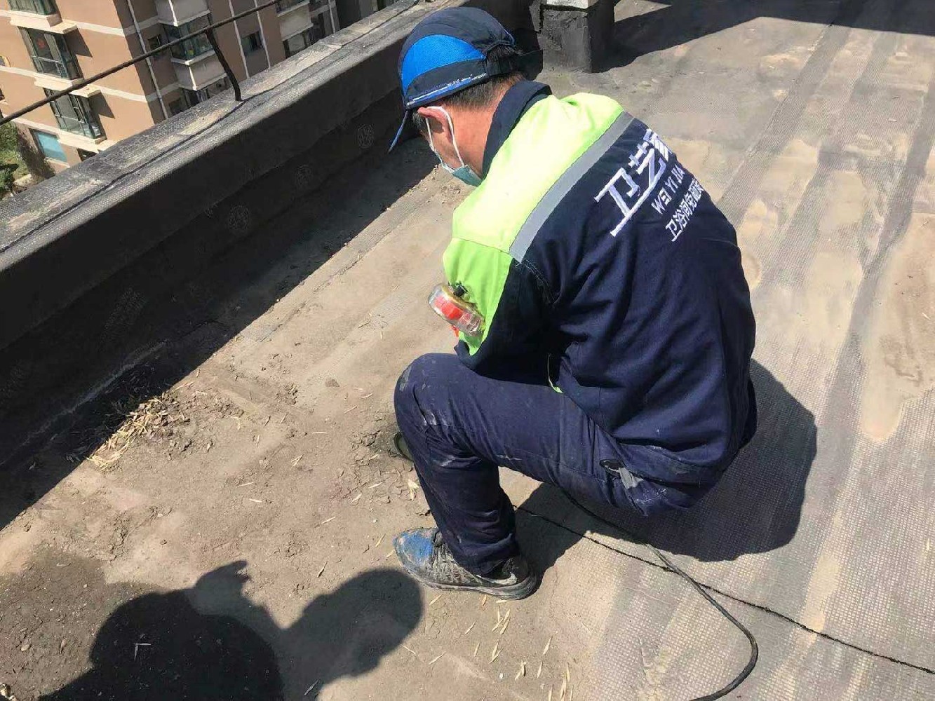 卫艺家房顶防水补漏施工,江门房顶防水补漏